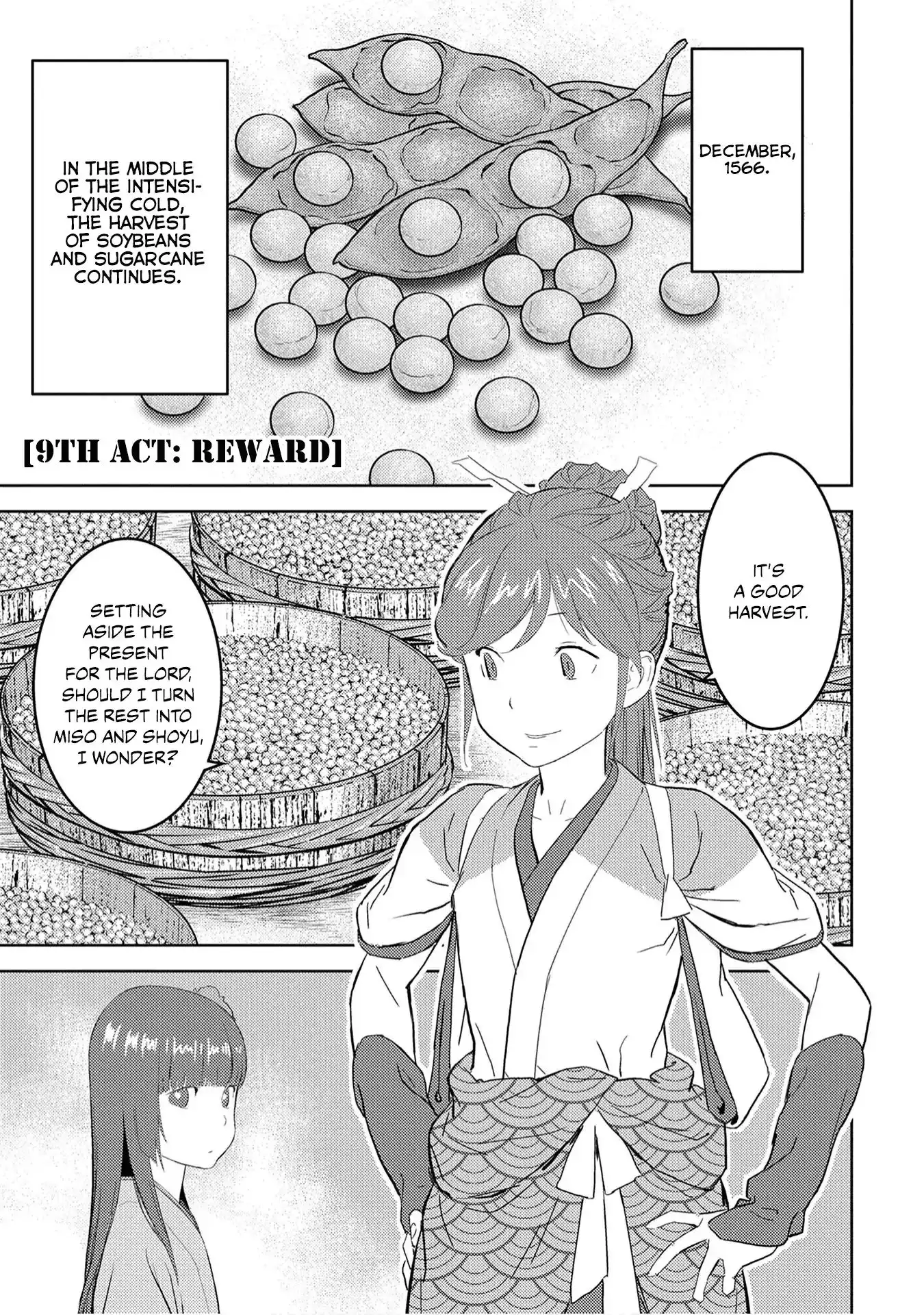 Sengoku Komachi Kuroutan: Noukou Giga Chapter 9 2